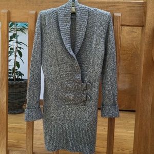 Olivia Sky grey sweater dress. Size small.